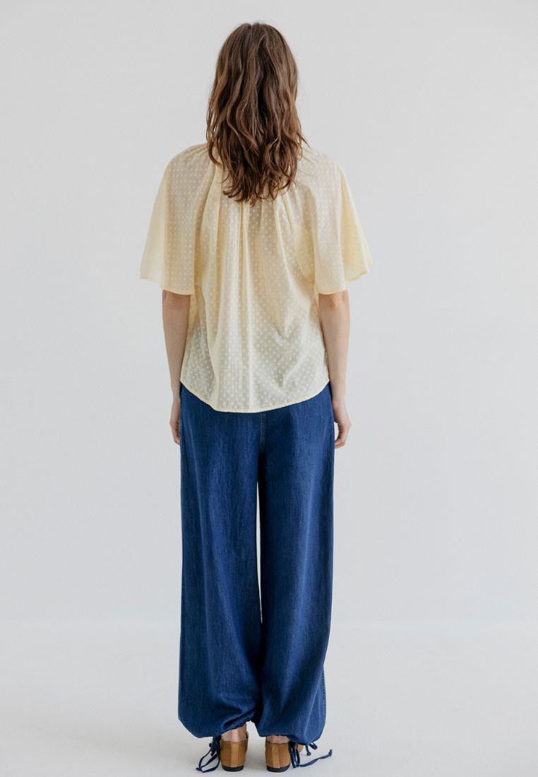 Sandie bluse - Yellow