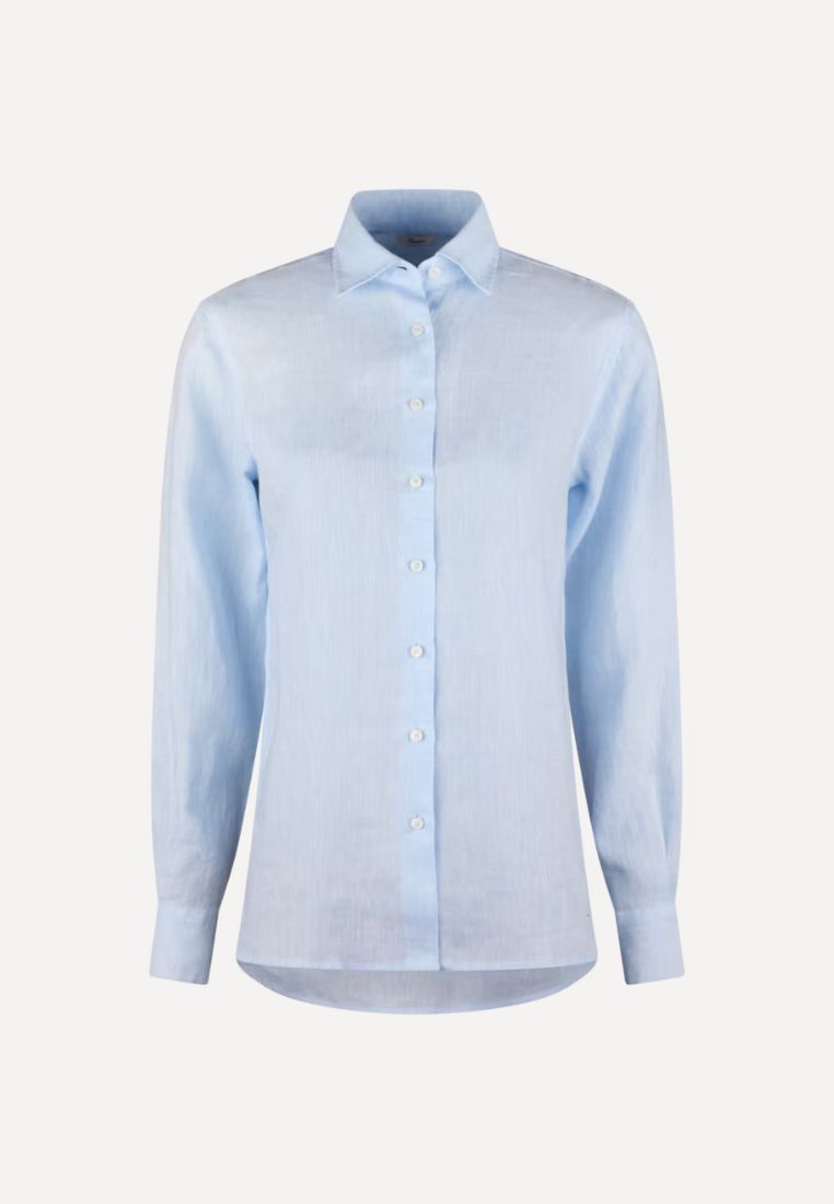 Siri skjorte - Linen Light Blue