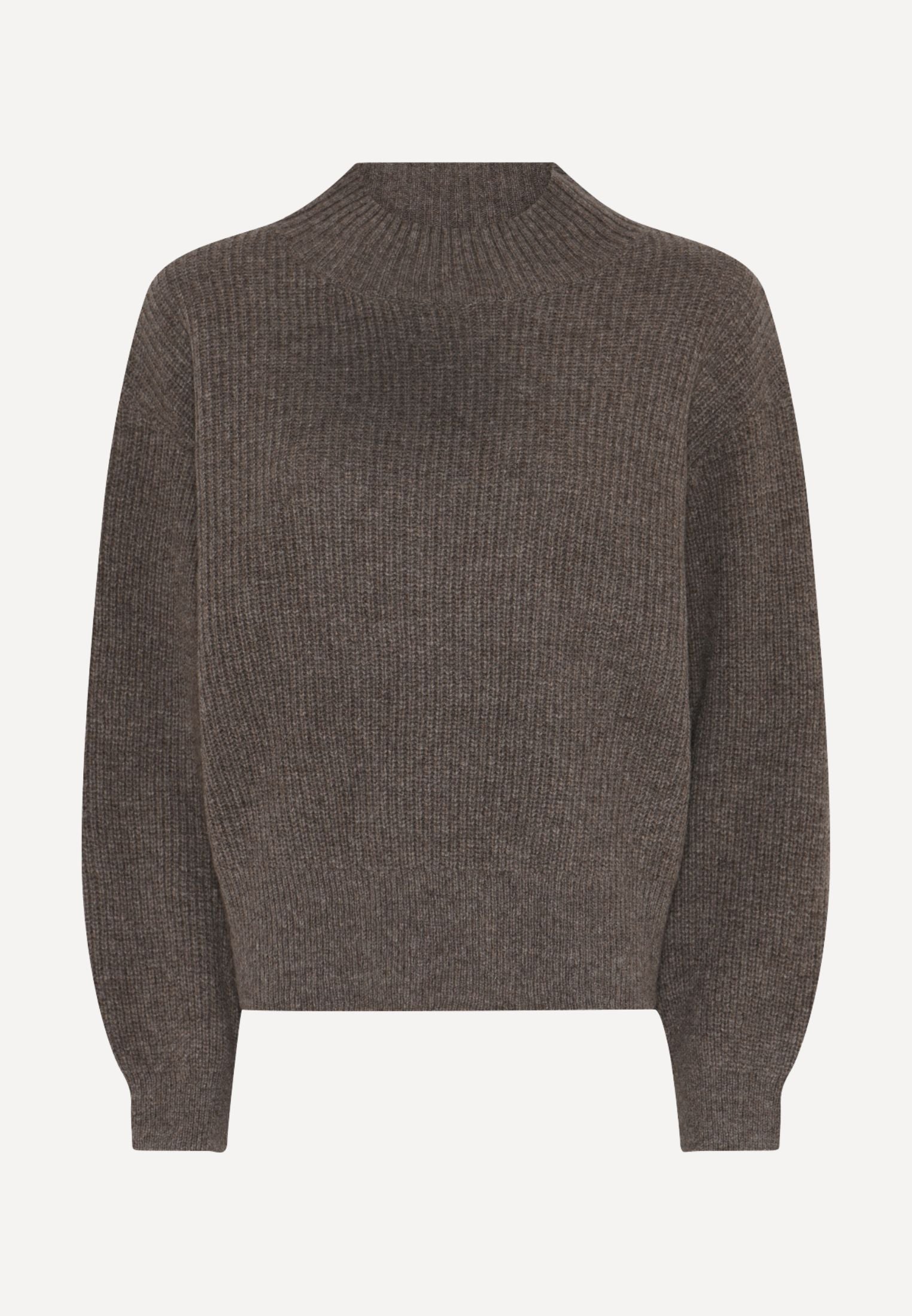 Sisse strik - Brown Melange