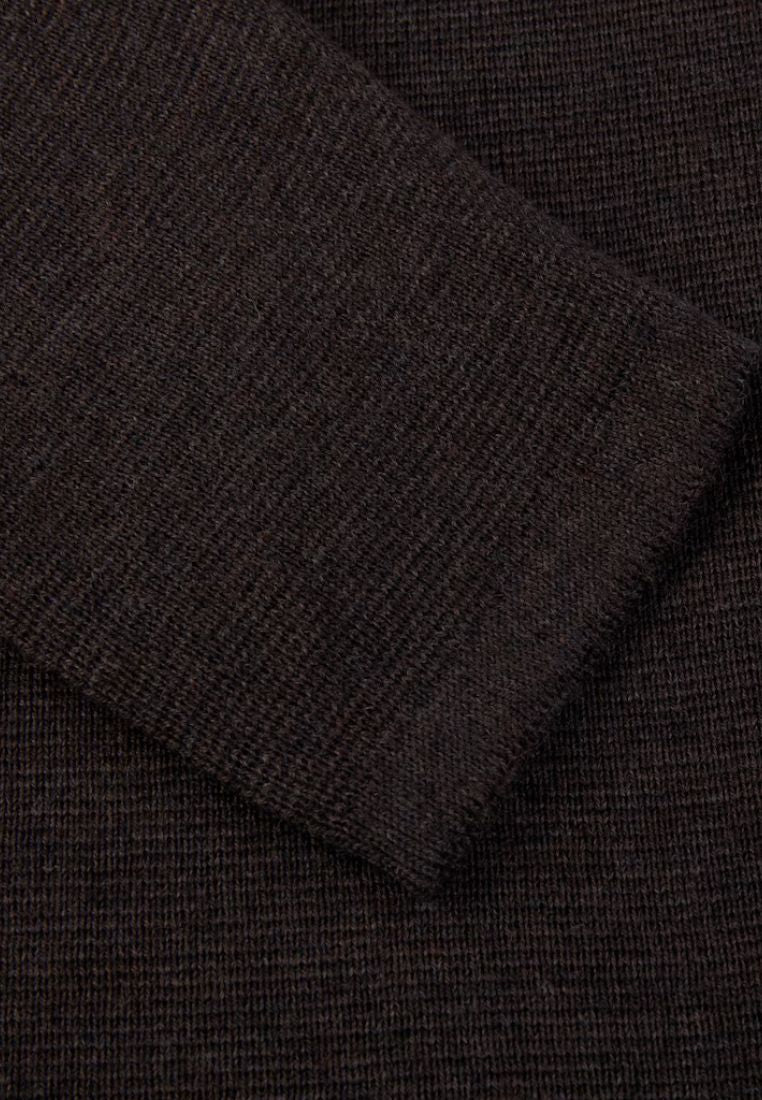 Stina cardigan - Mørkebrun