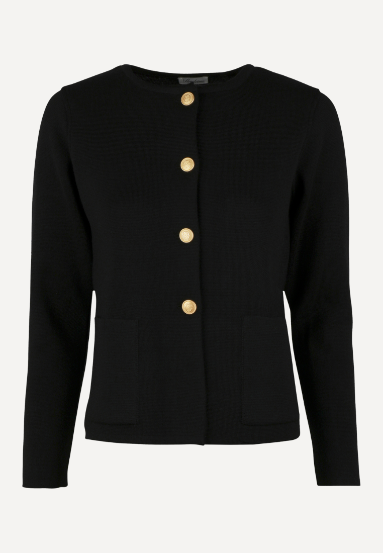 Stina Knitted cardigan - Black