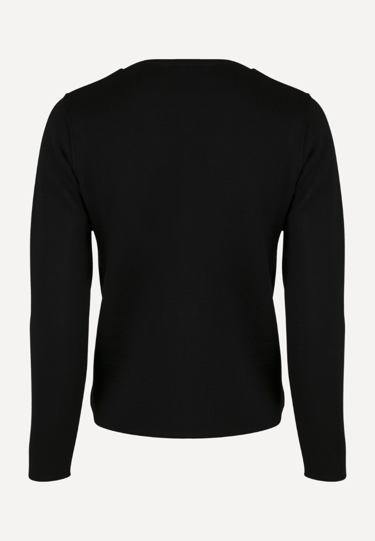 Stina Knitted cardigan - Black