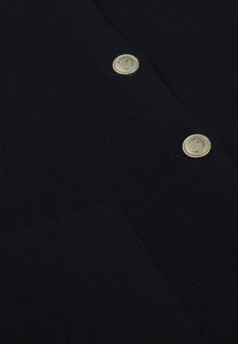 Stina Knitted cardigan - Black