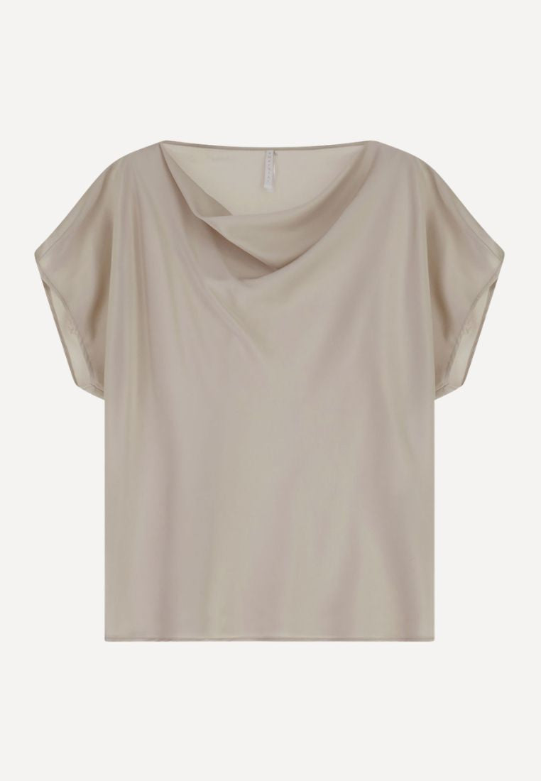 TK43LDG bluse - Platino