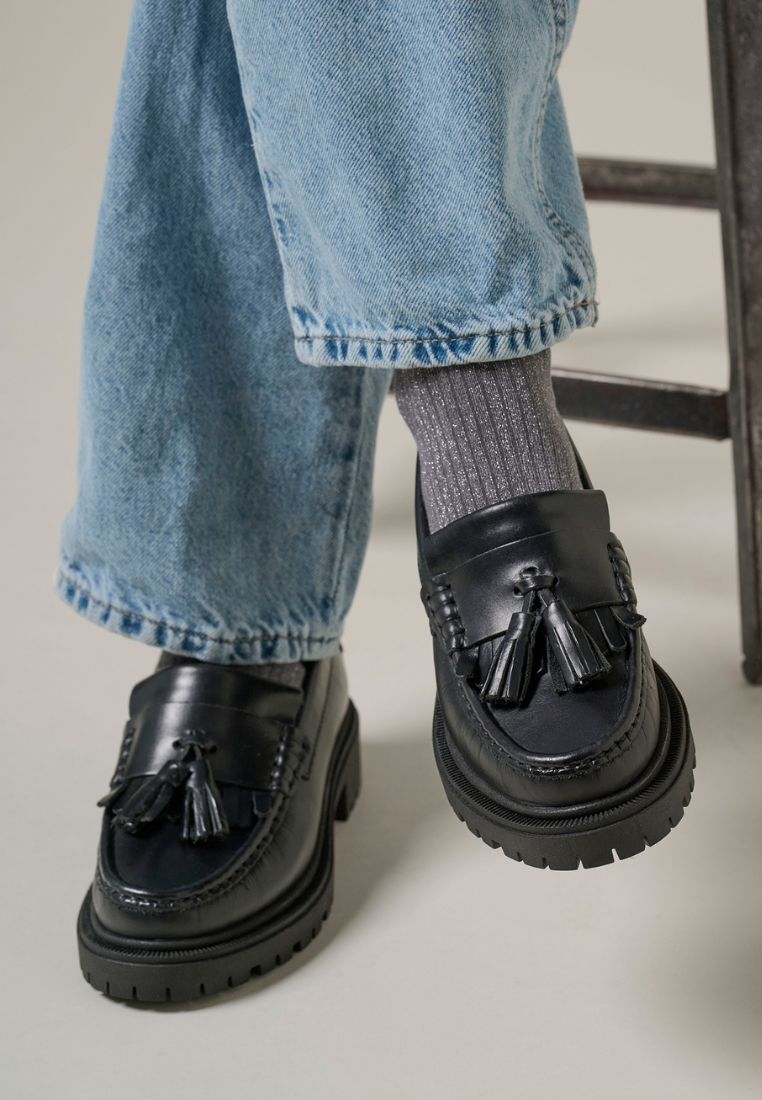 The Edith loafer - Black
