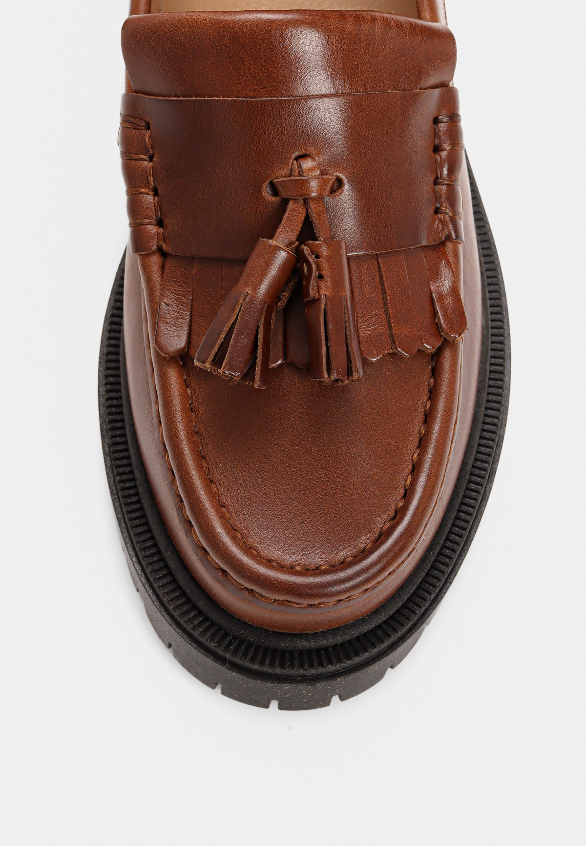 The Edith loafer - Brandy