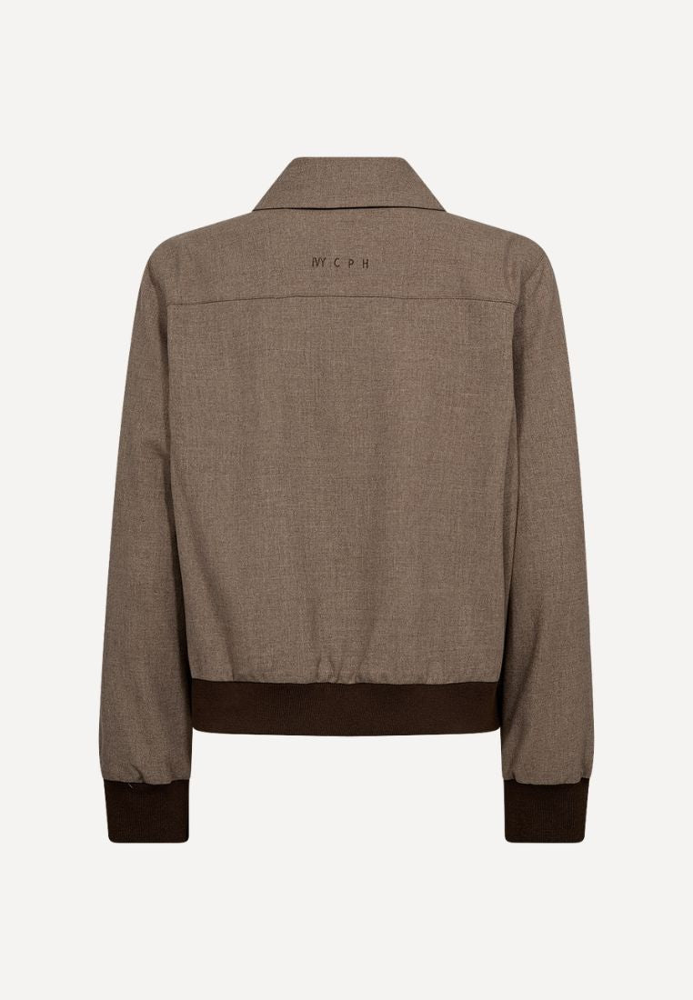 Tilda bomber - Brown Melange