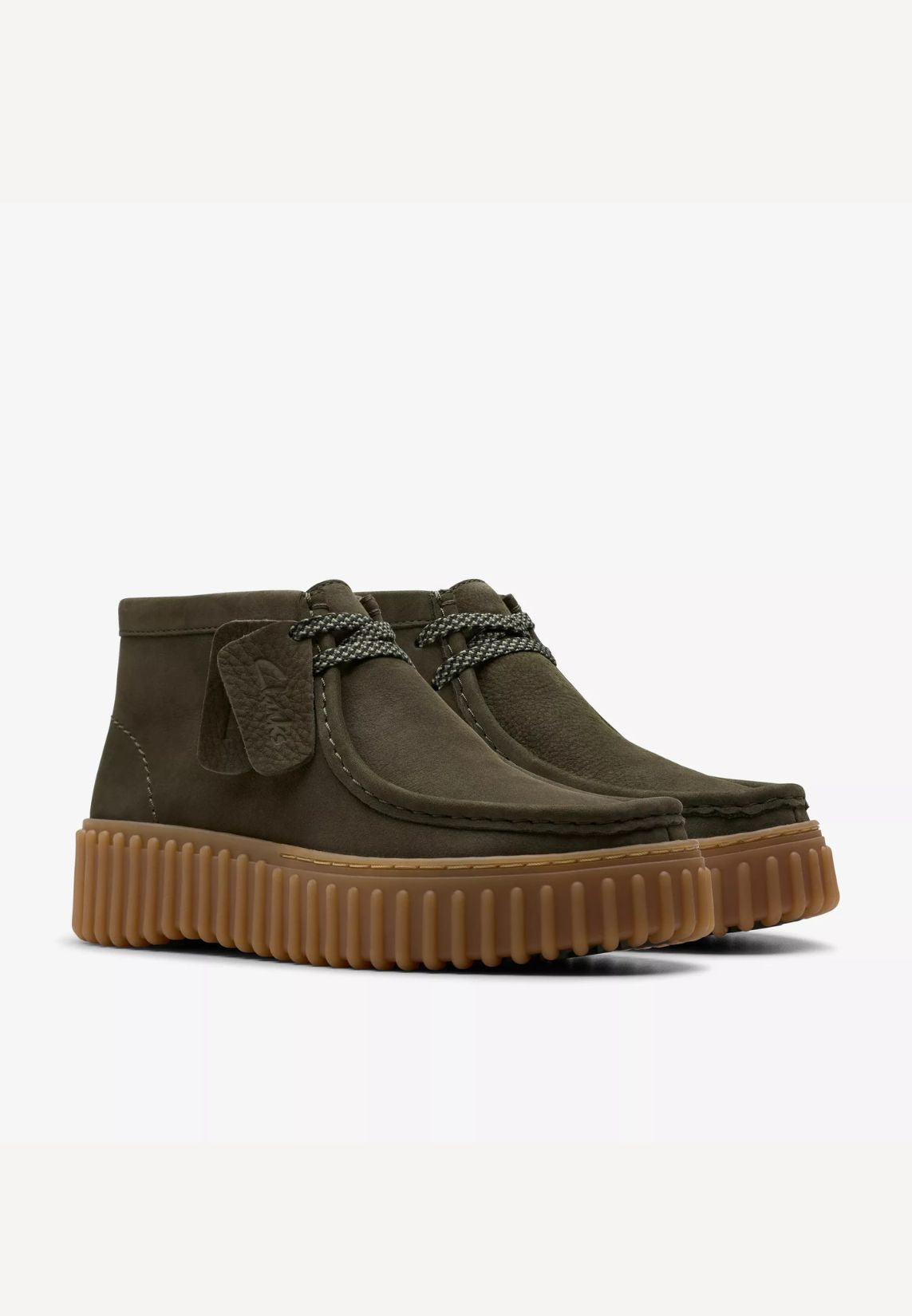 Torhill Moss D sko - Dark Green