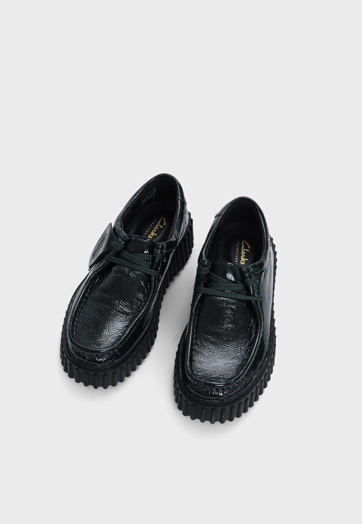 Torhill Bee D sko - Green Patent