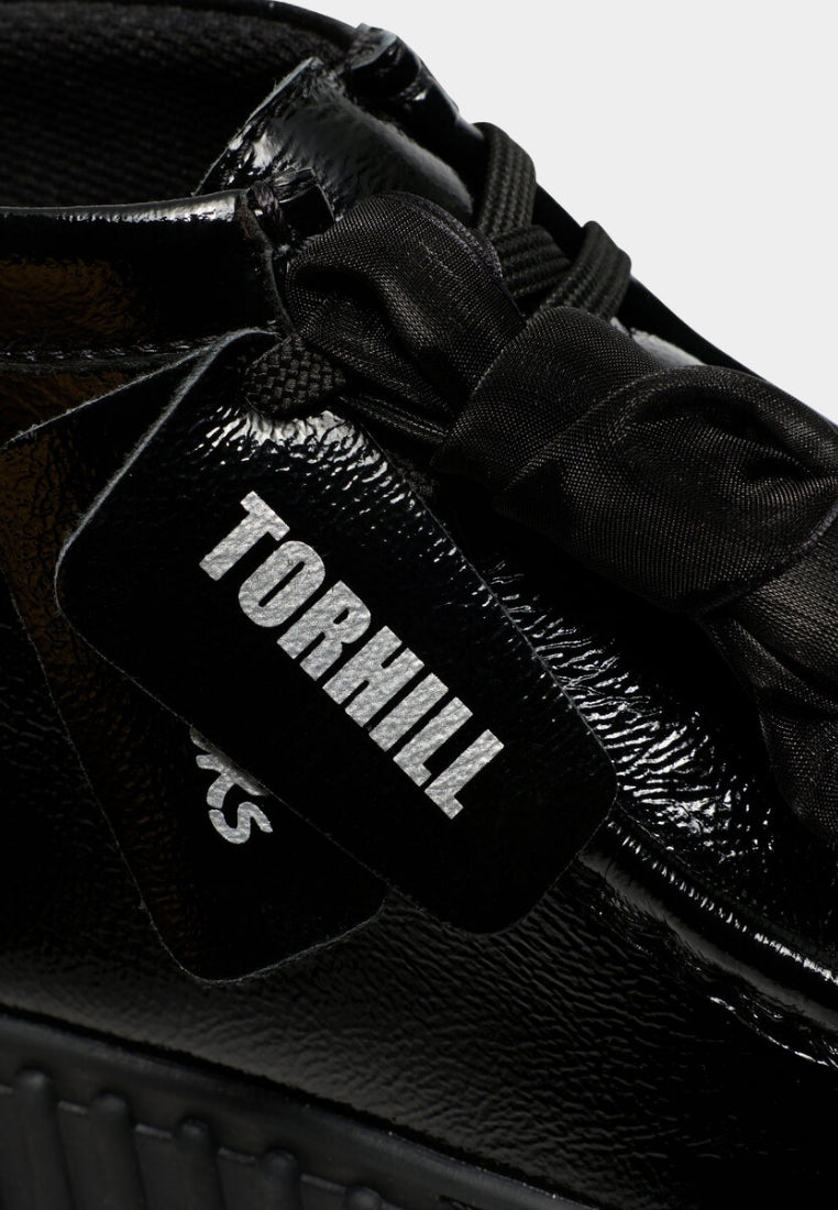Torhill Moss D sko - Black Metallic