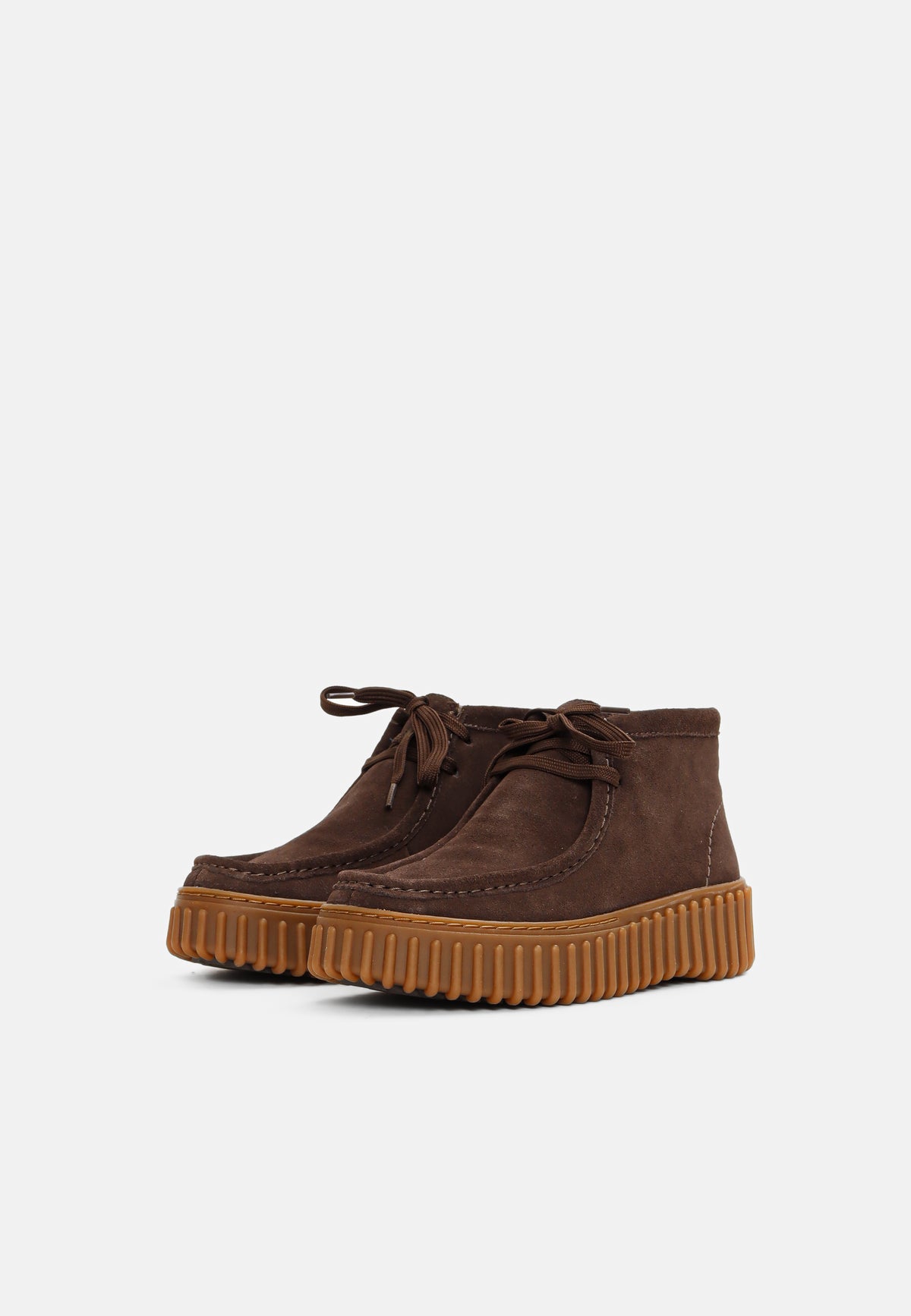 Torhill Moss D sko - Brown Suede