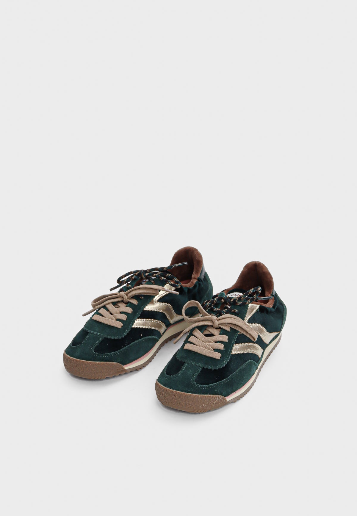 Utah sneaker - Combi Velvet Forest