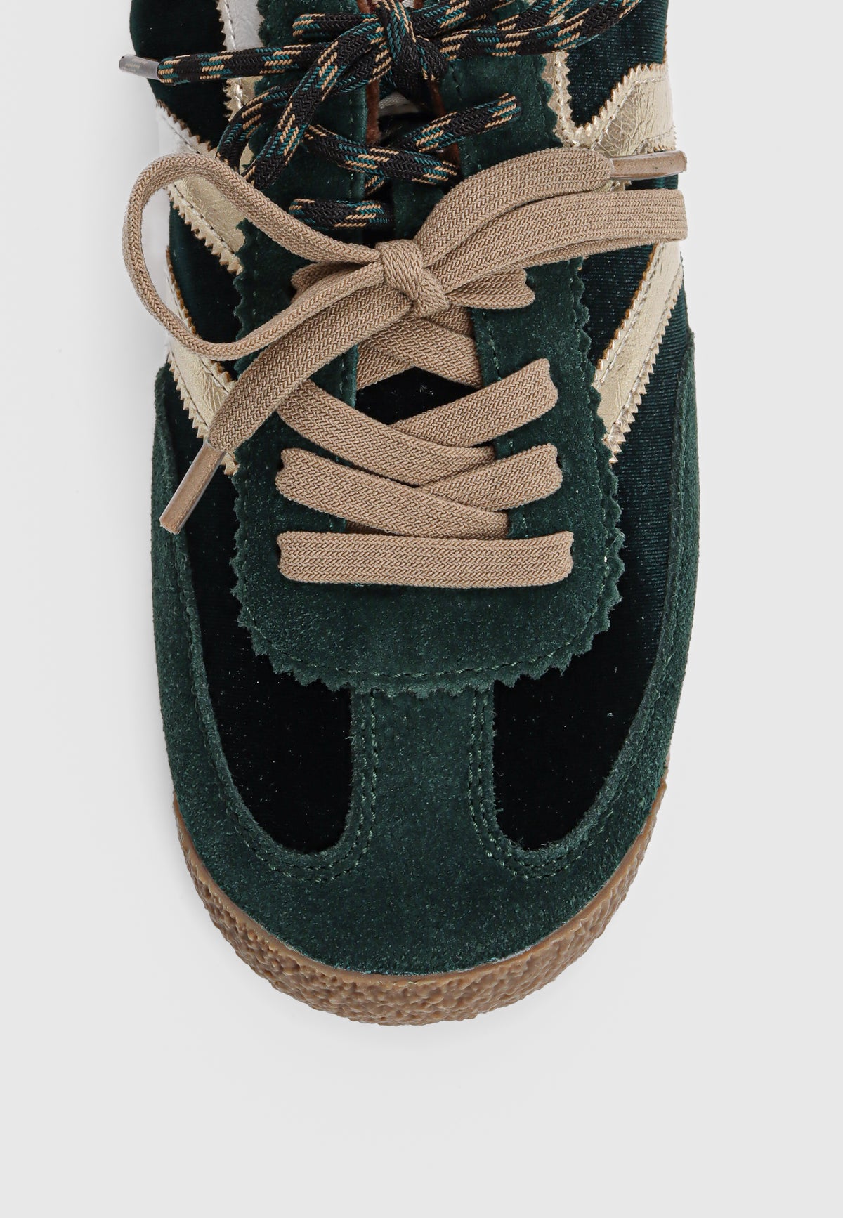 Utah sneaker - Combi Velvet Forest
