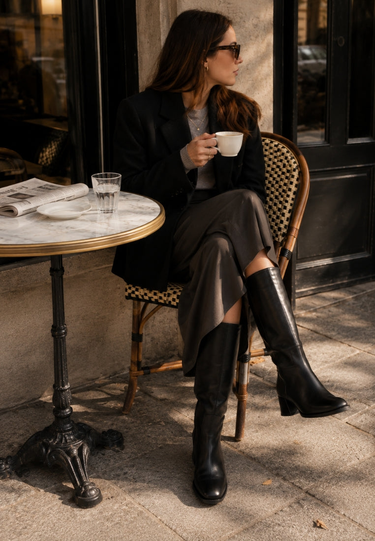 Vicky støvle - Black