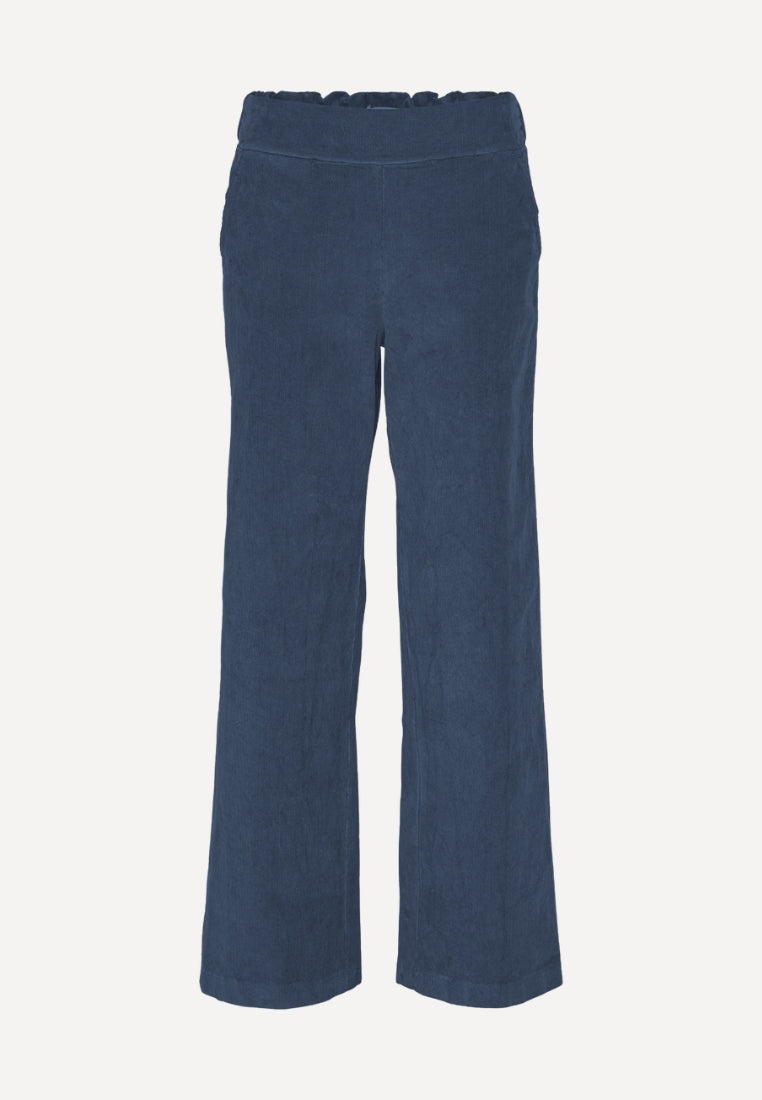 Victoria Corduroy bukser - Dark Sea
