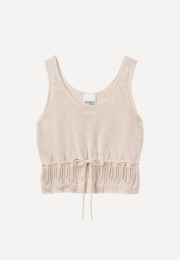 Vaka top - Chalk