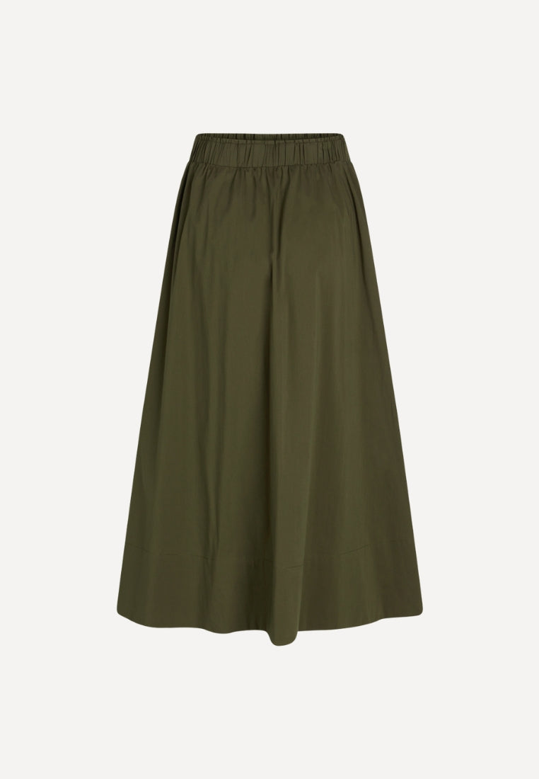 Vilma nederdel - Army Green