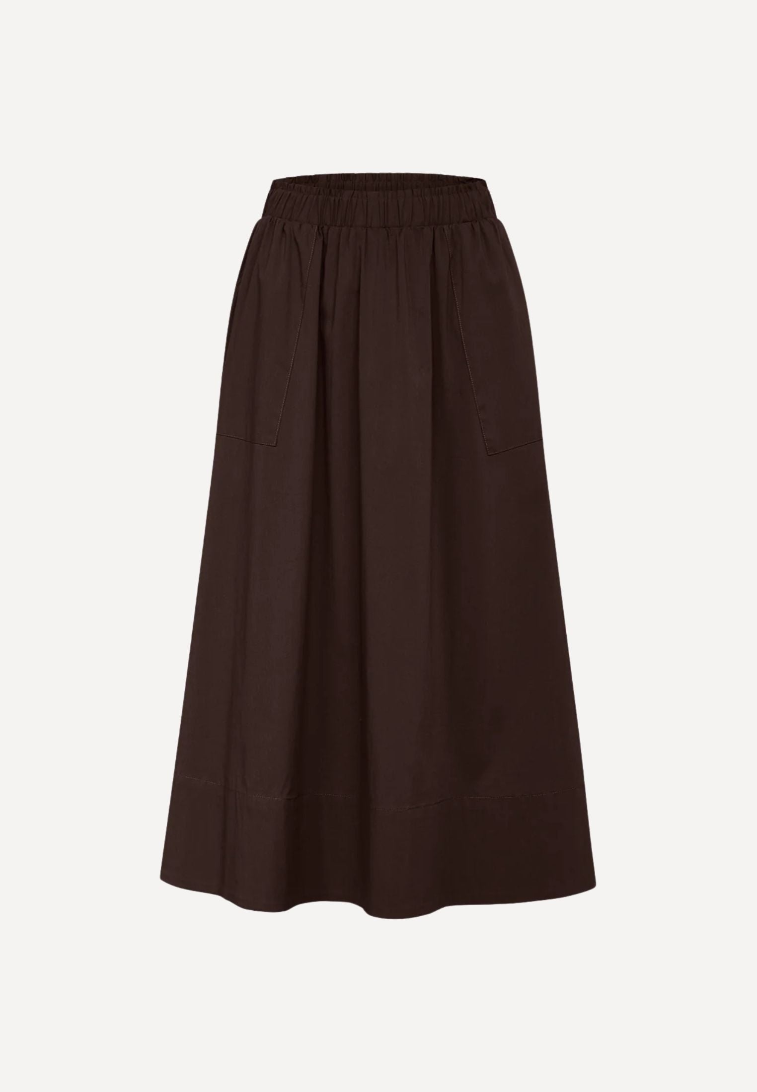 Vilma nederdel - Dark Brown