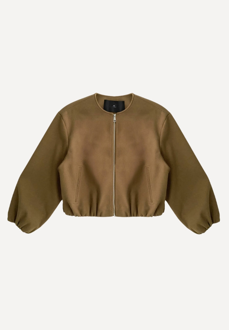 WBLKennedy Bomber jakke - Camel