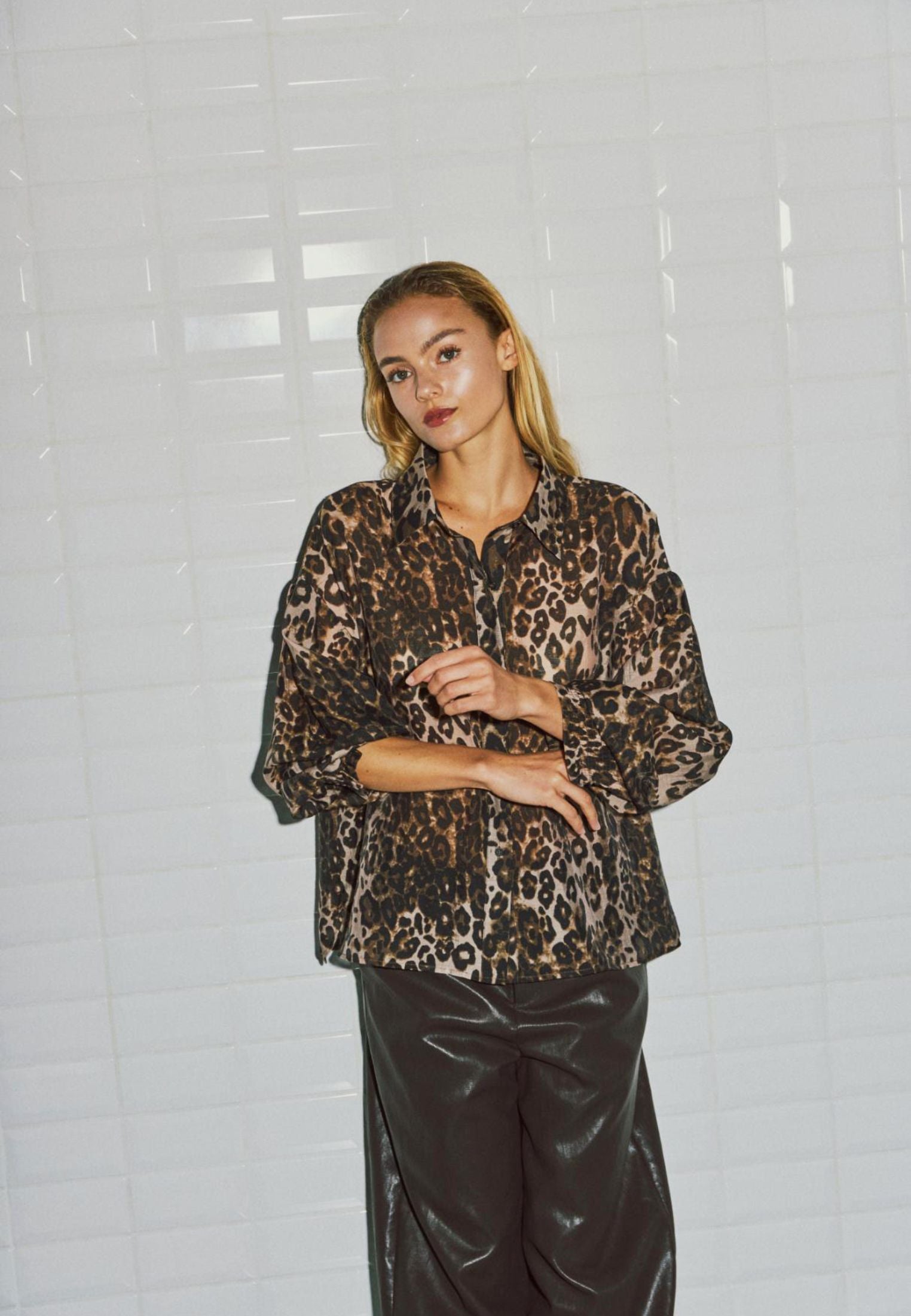 WBLannika Leo Ls Shirt - Leo Print