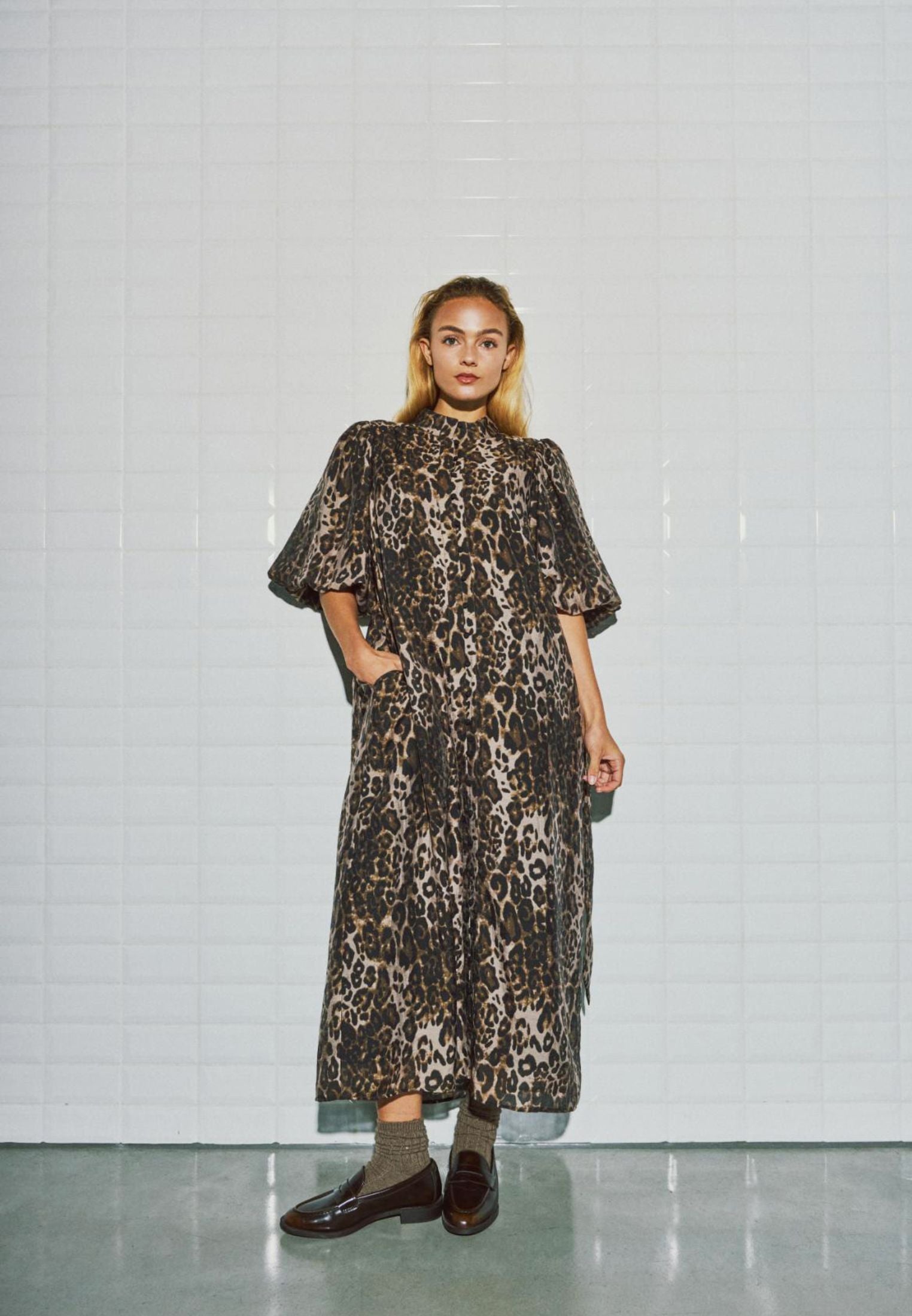 WBLelvira Midi Dress - Leo Print