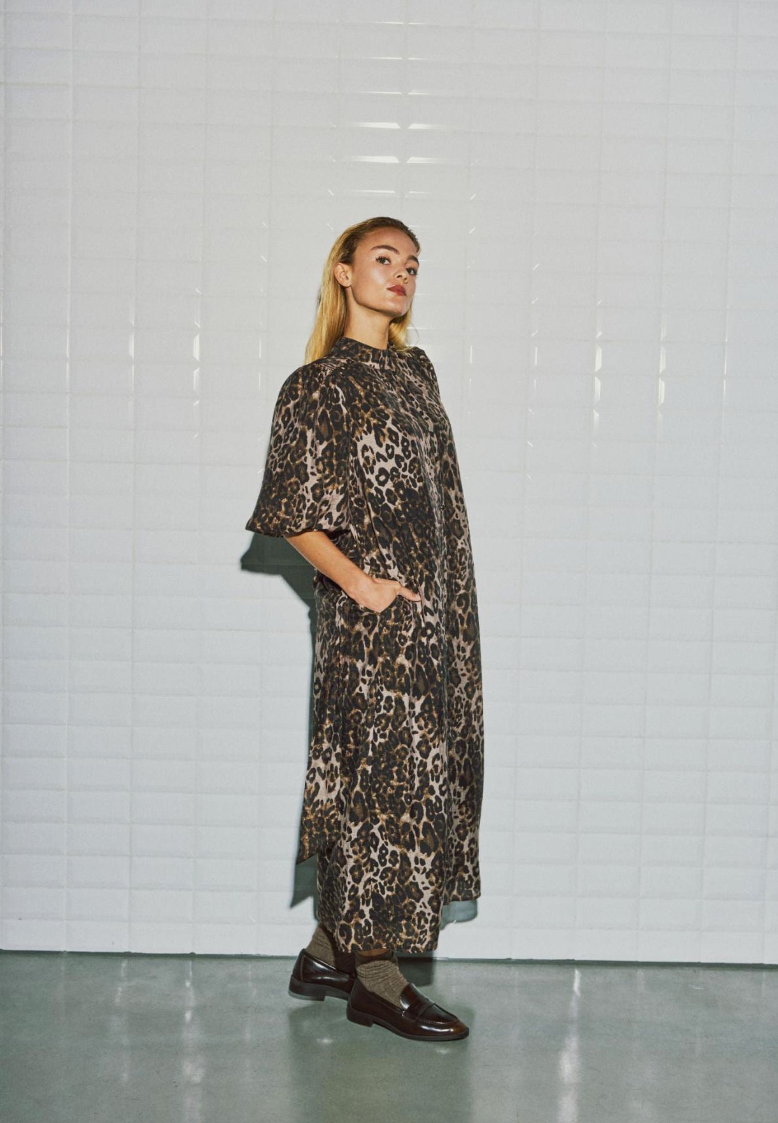 WBLelvira Midi Dress - Leo Print