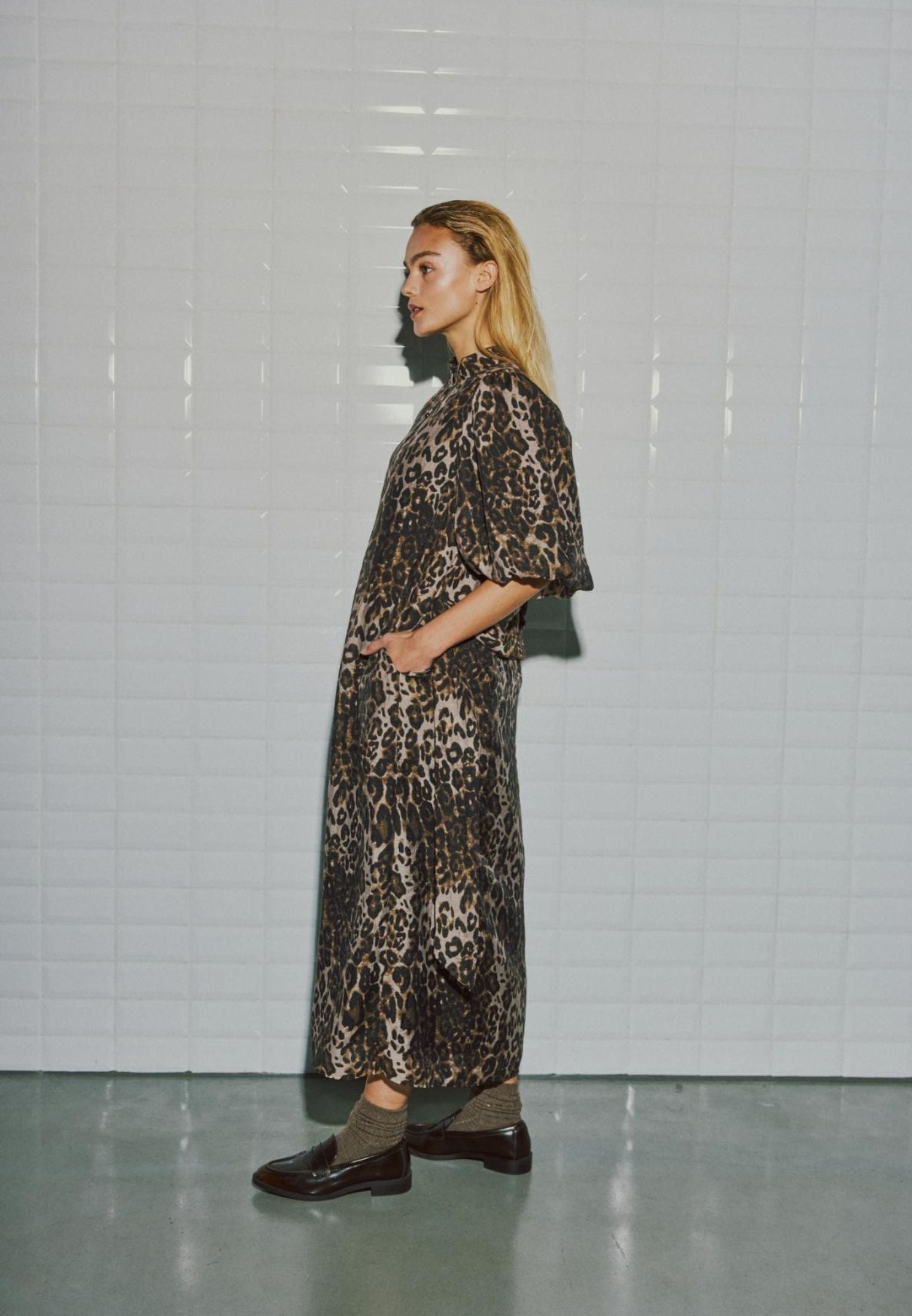 WBLelvira Midi Dress - Leo Print