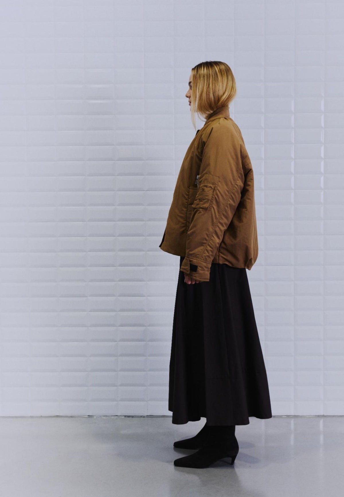 WBLGrappy Bomber jakke - Dark Camel
