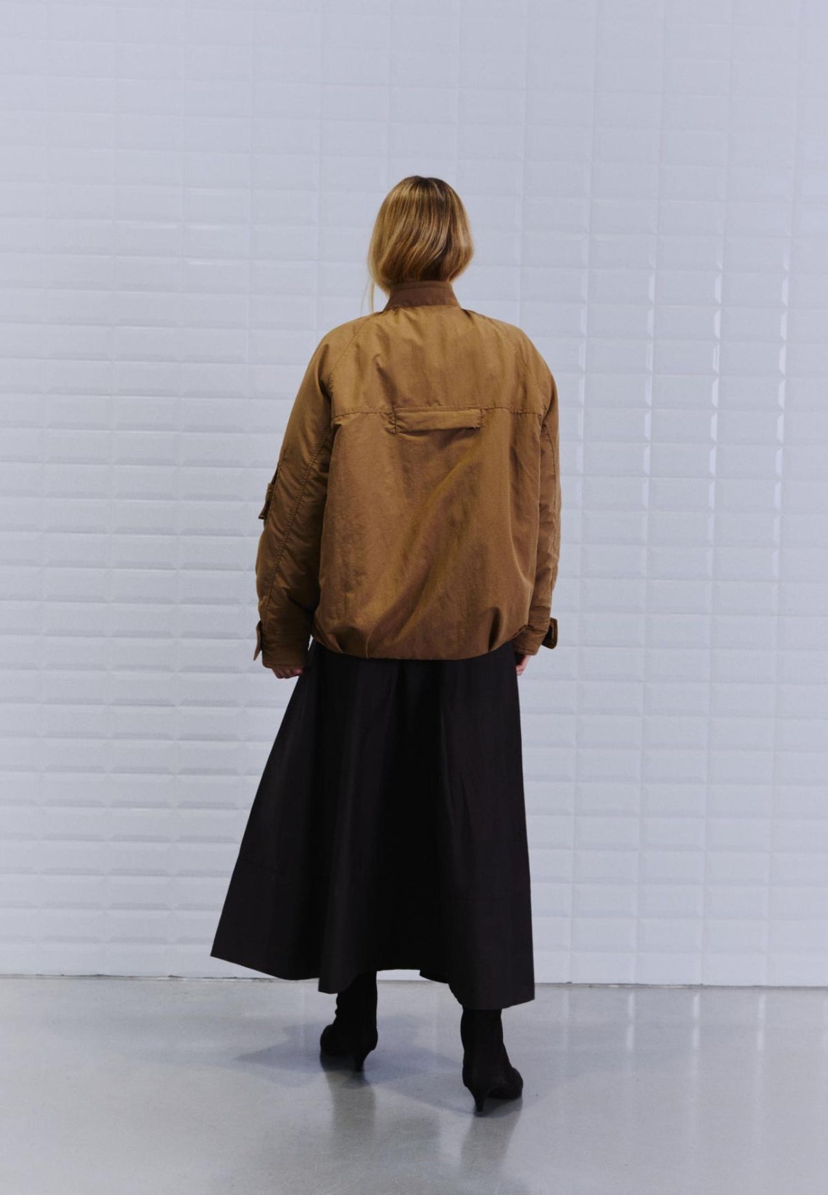WBLGrappy Bomber jakke - Dark Camel