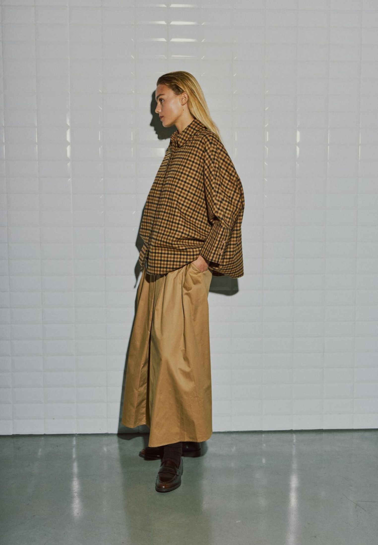 WBLheather Midi Skirt - Dark Camel