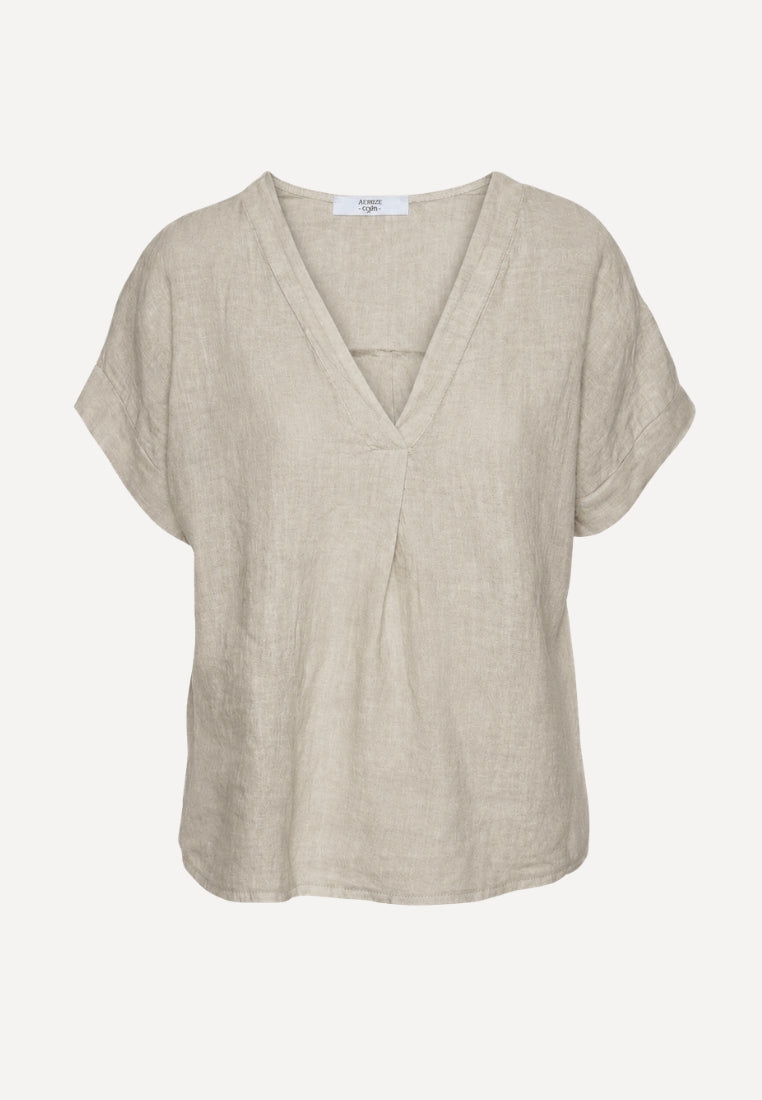 Amelia bluse - Sand