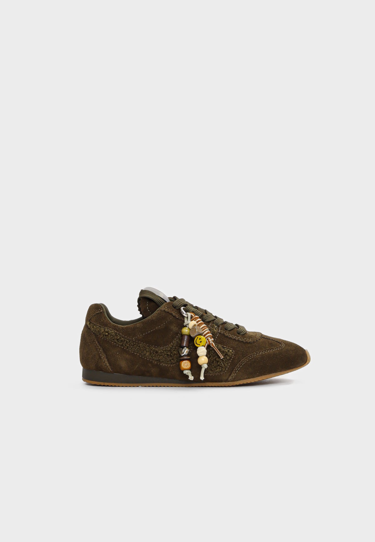 Amia sneaker - Suede Military