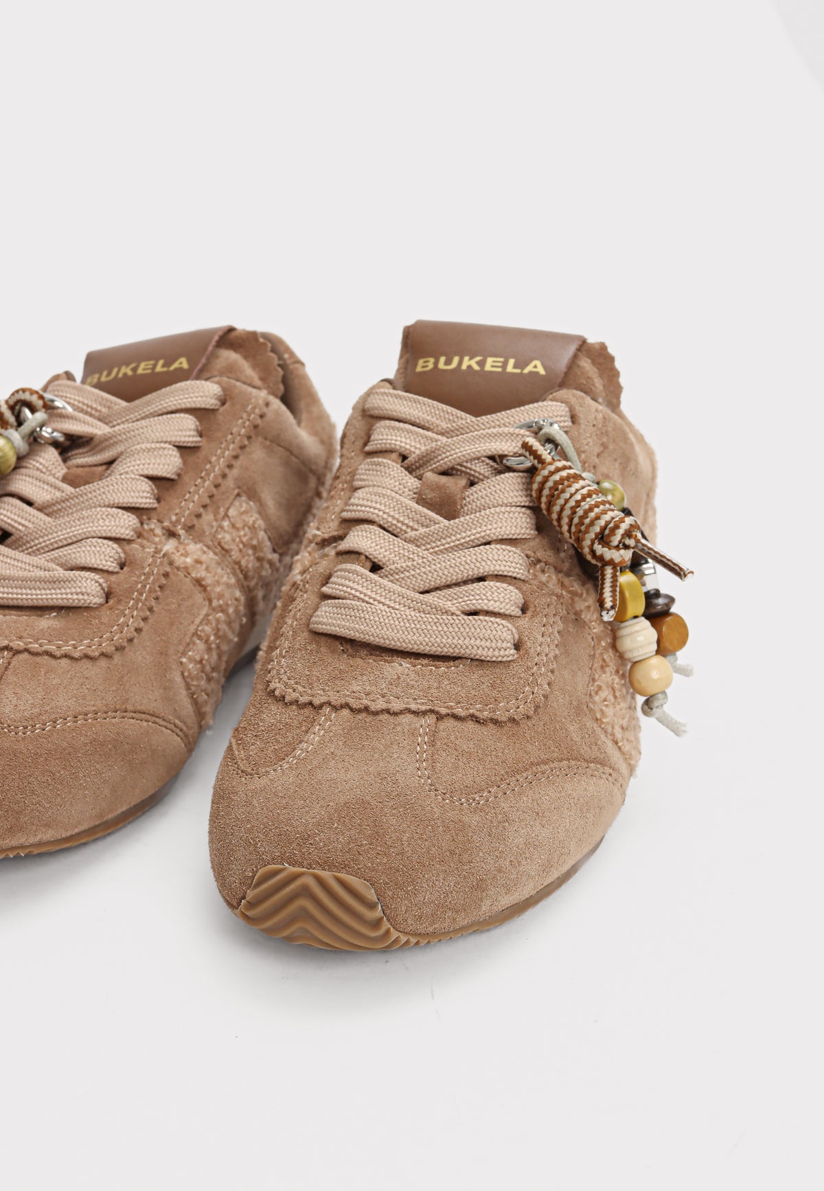 Amia sneaker - Suede Taupe