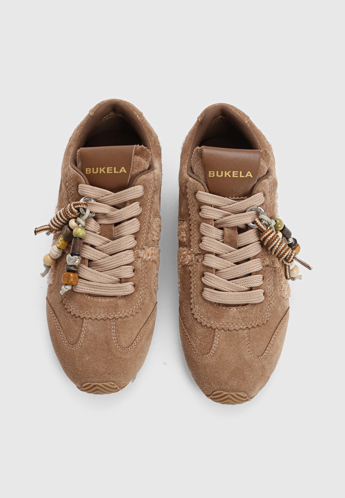 Amia sneaker - Suede Taupe