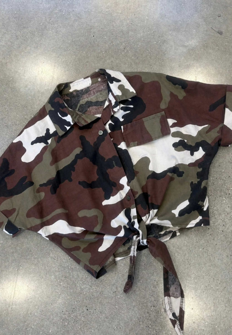 Betty skjorte - Camouflage