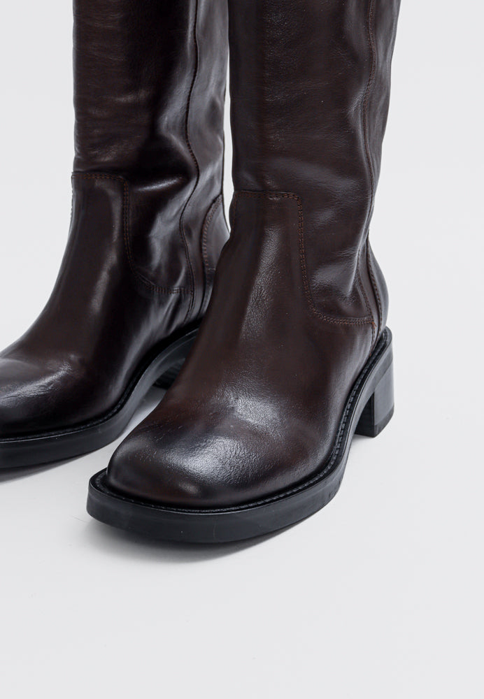 Edwin støvle - Dark Brown