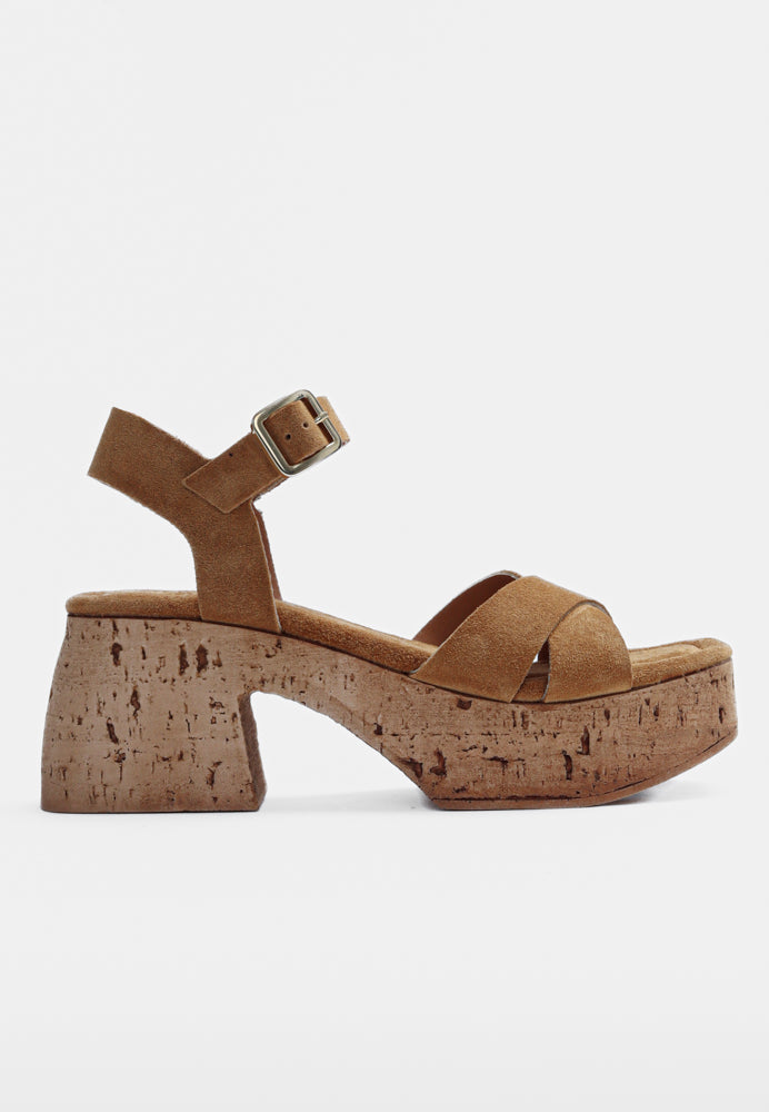 Elvira sandal - Cognac