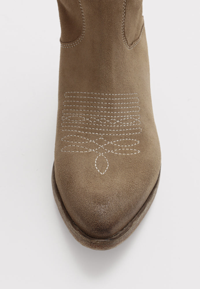 Firenze støvle - Suede Sand