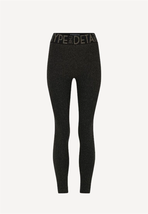 400 leggings - Sort/Guld