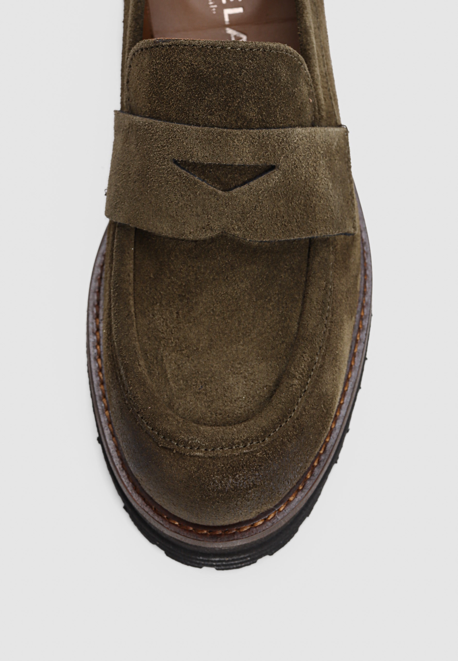 Isola loafer - Suede Military