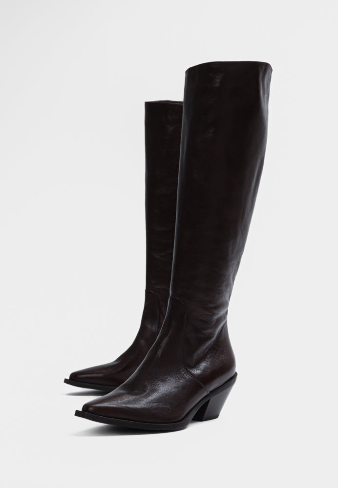 Josie støvle - Dark Brown