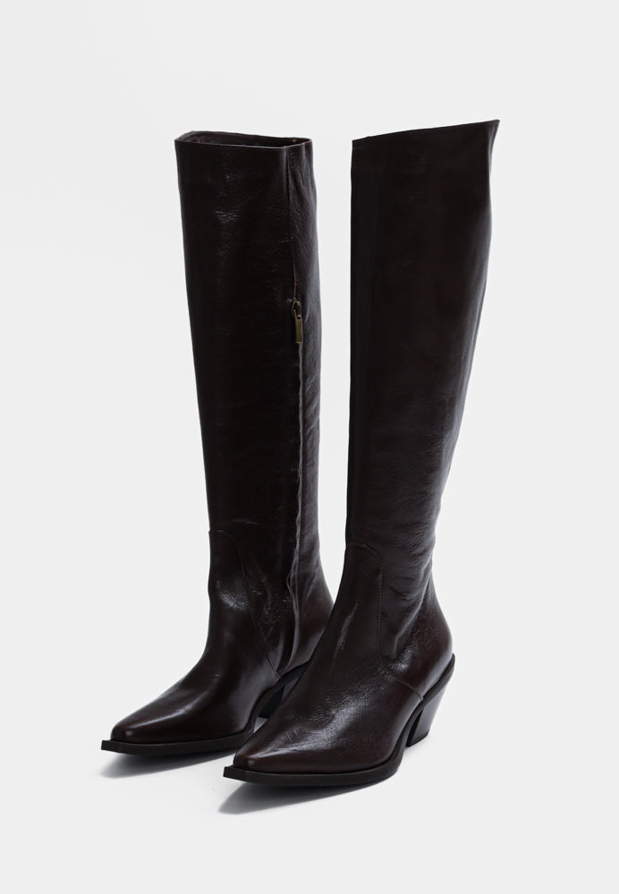Josie støvle - Dark Brown
