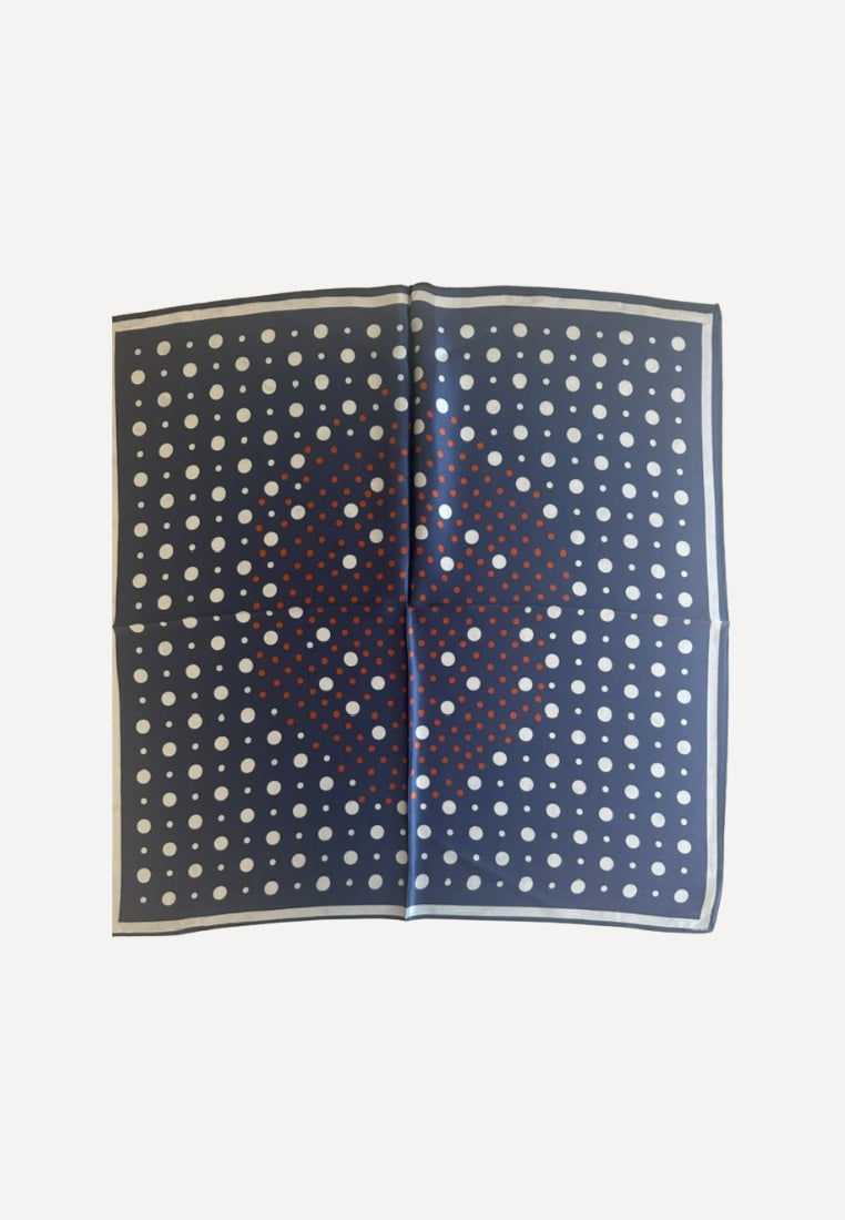 Kate silketørklæde - Blue