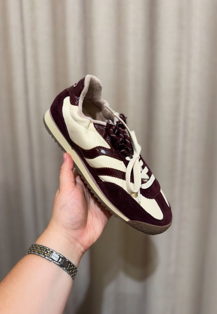 Utah sneaker - Combi Milk Burgundy