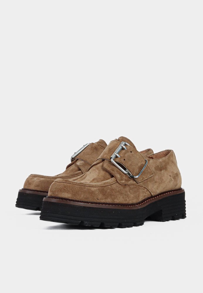 Marissa sko - Suede Cognac