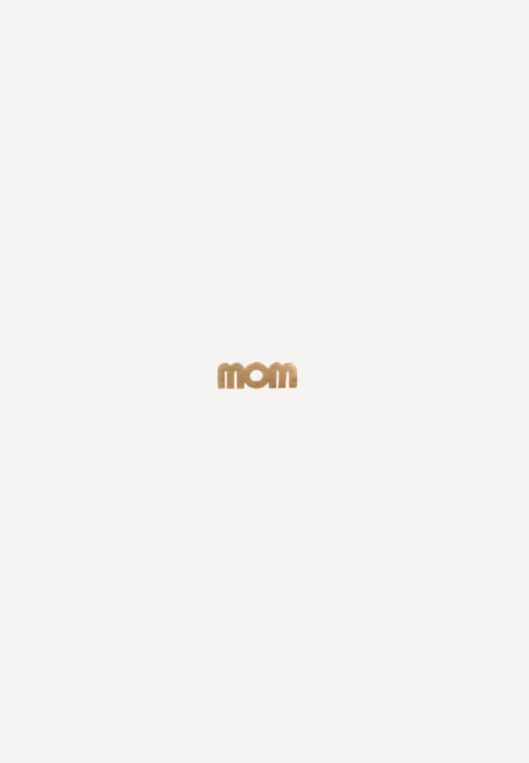 Wow Mom ørering - Gold