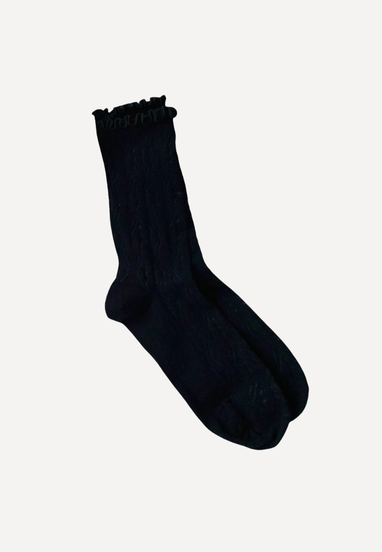 Parcy strømpe - Black