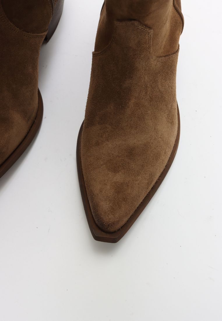 Pheby støvle - Suede Wood