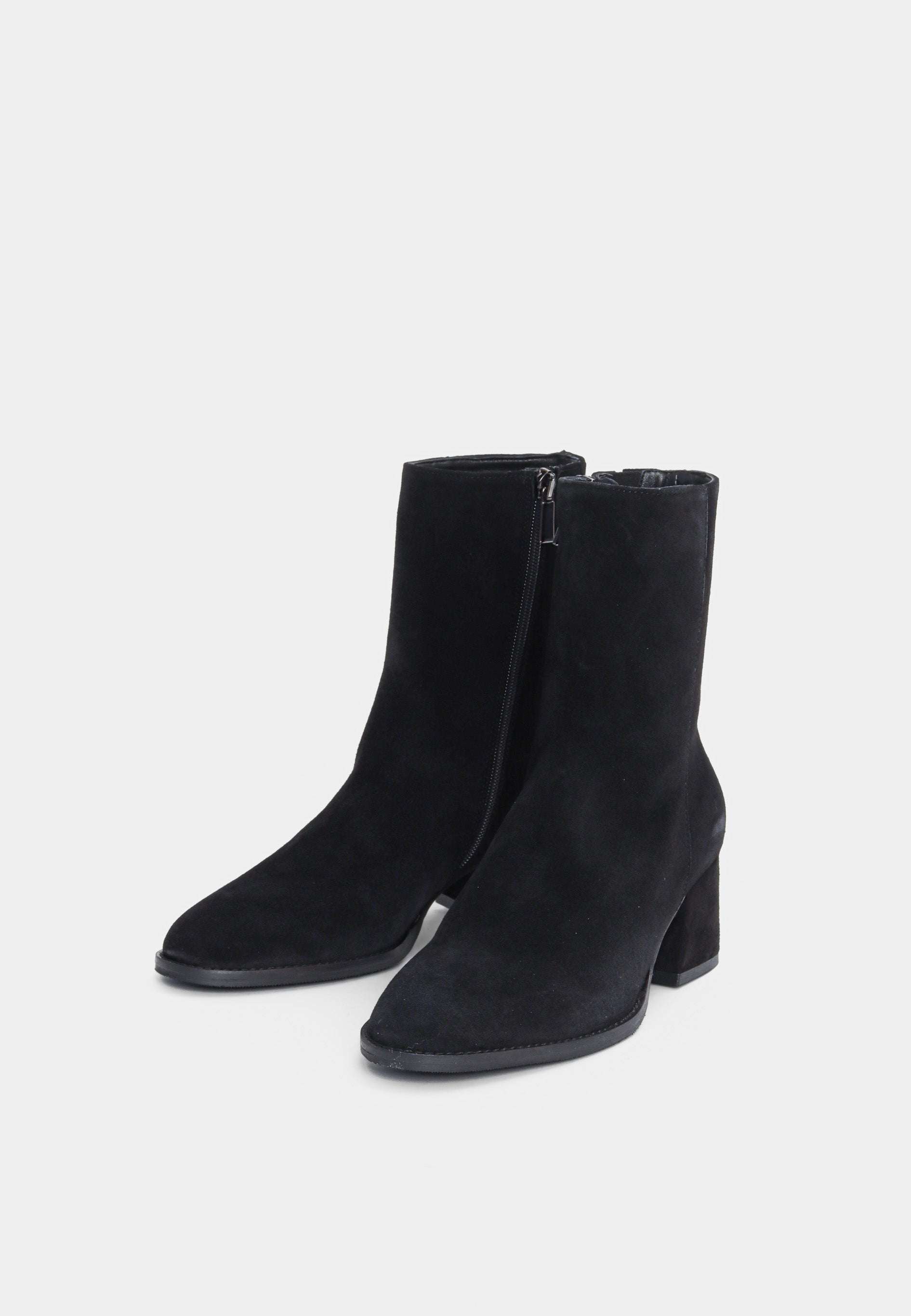Ronja støvle - Suede Black