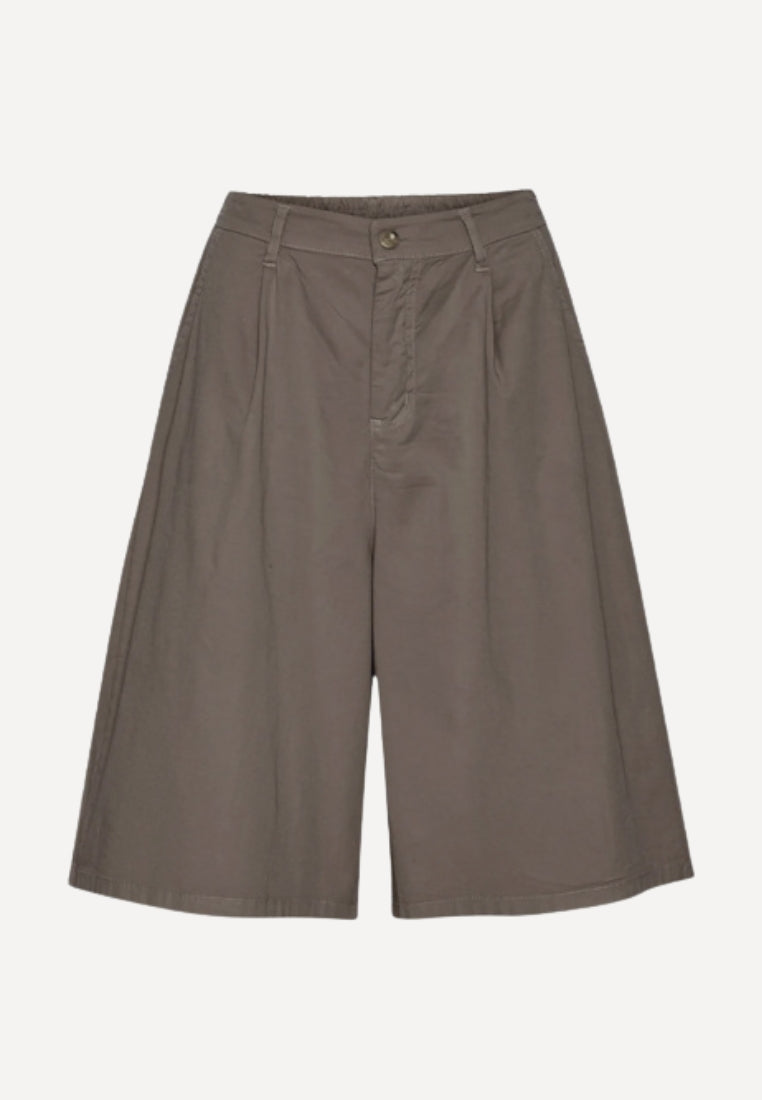 Saga Cotton shorts - Fango
